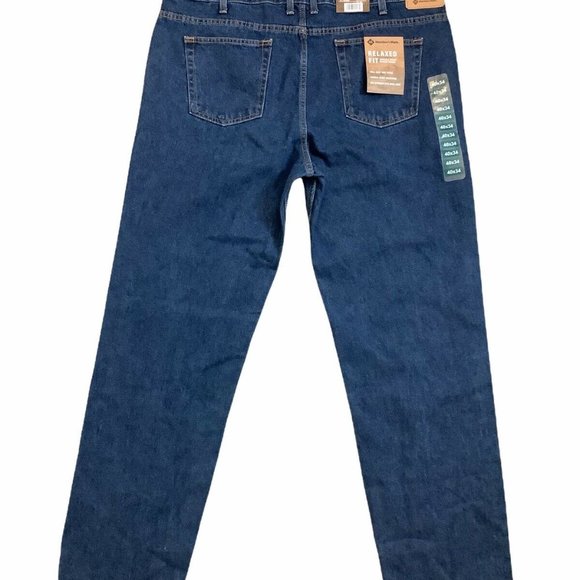 Members Mark Mens Heavy Weight Relaxed Fit 40x34 N - Picture 2 of 8